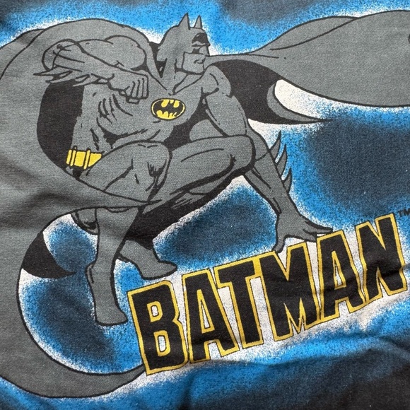 VTG Batman DC Comics 1989 Throw Pillow - Picture 3 of 6